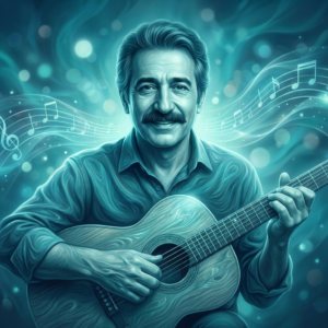 نت آهنگ پوست شیر-ابی- برای گیتار