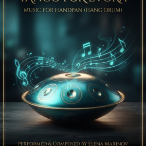 🎶 نت هنگدرام گل ارکیده | Tango for Evora برای Hang Drum-با بکینگ ترک